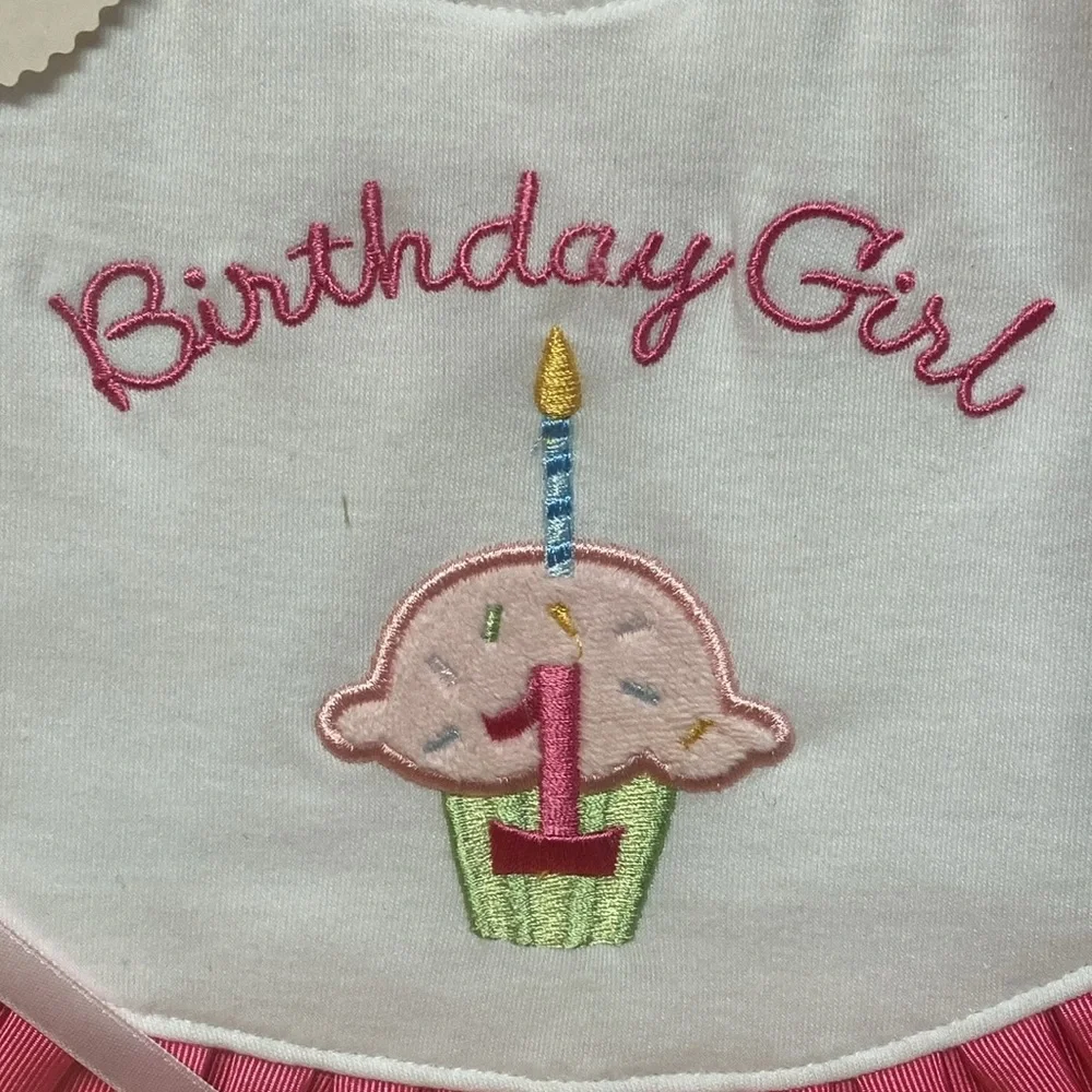 Hallmark white bib